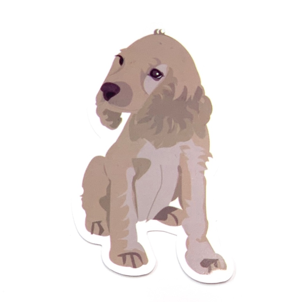 Cocker Spaniel Vinyl Sticker